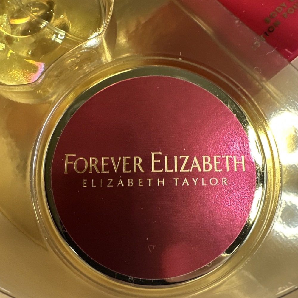 VTG Elizabeth Taylor Forever Eau De Parfum, Lotion & Powder Set of 3 NEW IN BOX - Picture 2 of 6